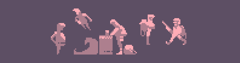 «Галоп пикселя — часть пятая» — Анимация персонажей. Ходьба - 11 «Галоп пикселя — часть пятая» — Анимация персонажей. Ходьба - 11