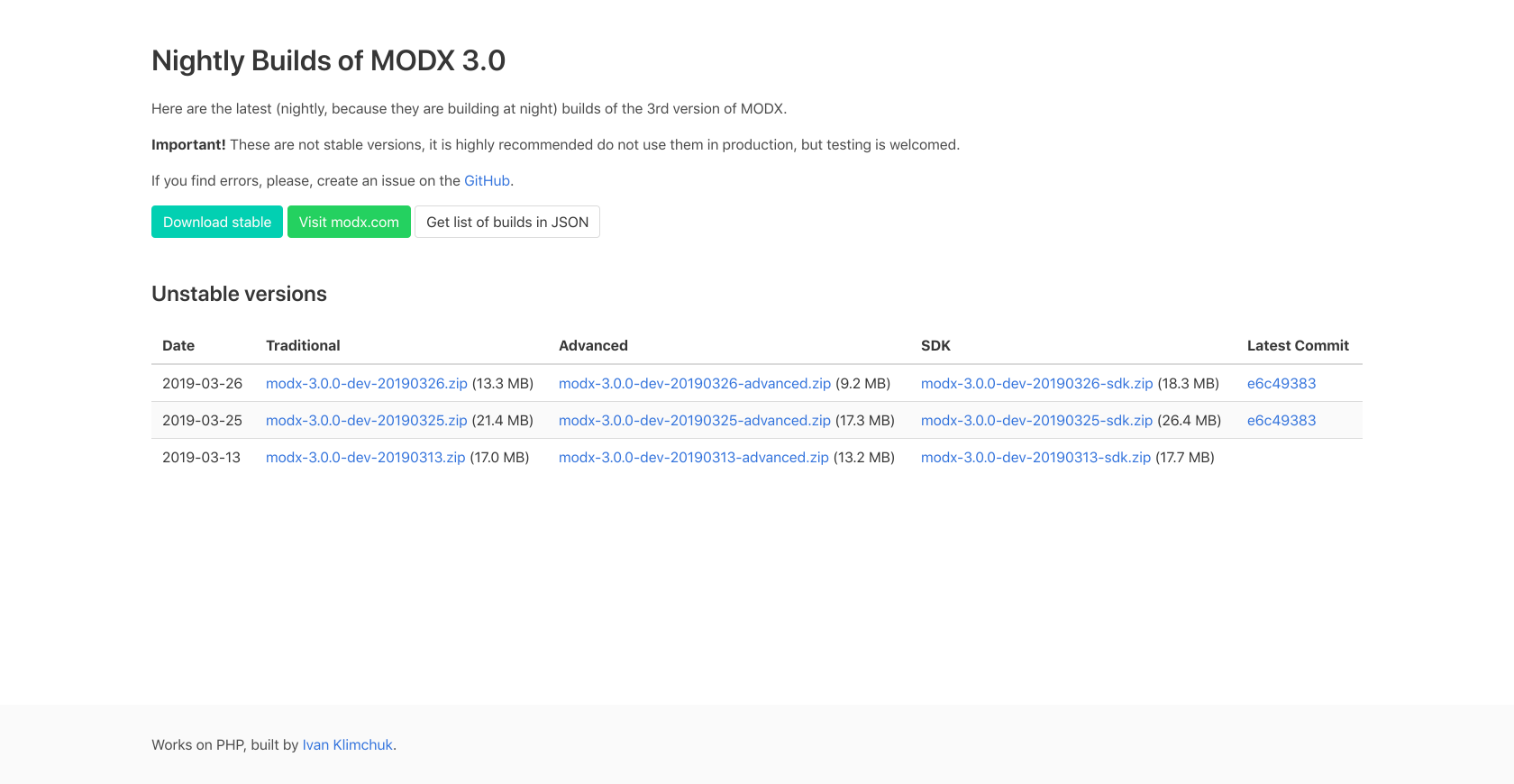 MODX-Дайджест #2.1 (11 марта – 25 марта 2019) - 2