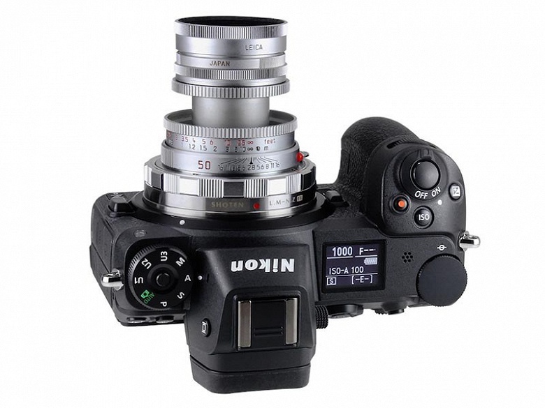 Начались продажи адаптеров Shoten LM-NZ EX, позволяющих устанавливать объективы Leica M на камеры Nikon Z