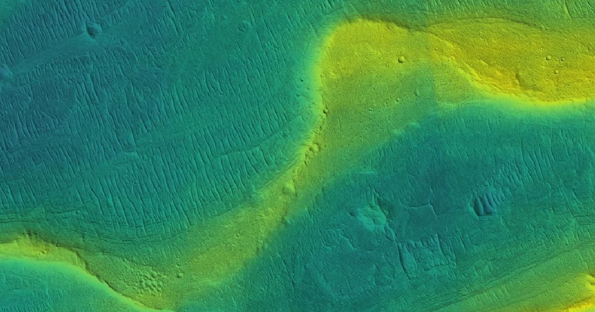 Откуда на Марсе реки и какими они были: новое исследование