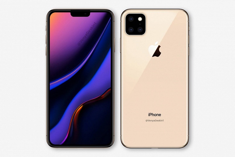 Первый чертеж iPhone XI