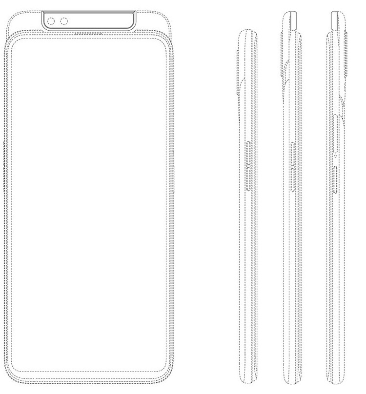 OPPO проектирует смартфон-слайдер с двойной селфи-камерой OPPO проектирует смартфон-слайдер с двойной селфи-камерой
