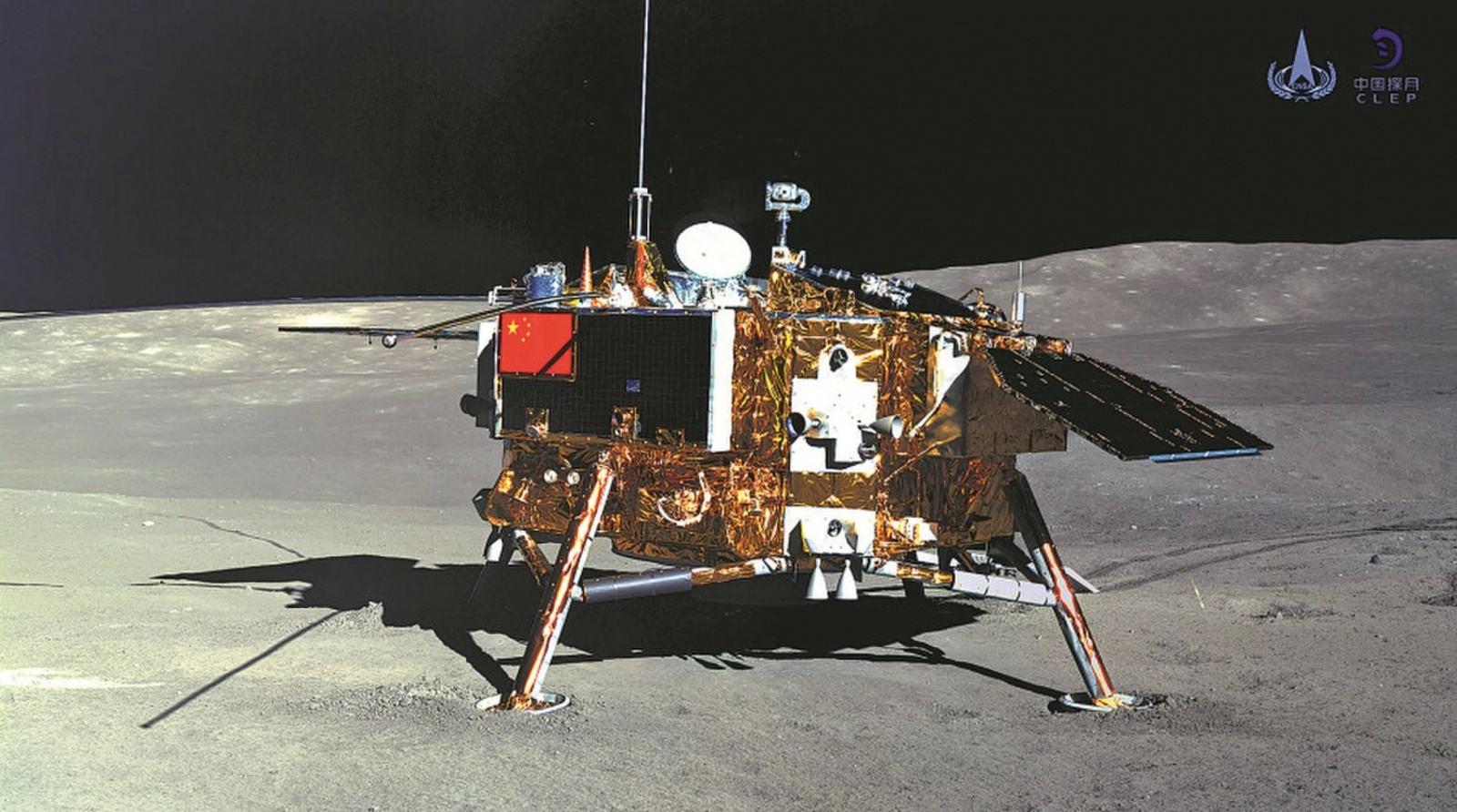 Миссия «Чанъэ-4» — четвертый лунный день для посадочного модуля и ровера «Юйту-2». Про камеры и контроллеры на аппаратах - 3