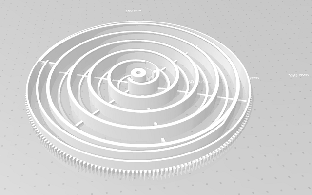 Моя Marble Machine, напечатанная на 3D принтере - 1