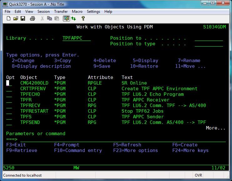 IBM System i (aka AS-400) — Как мы делали автотесты приложений зеленого экрана - 13