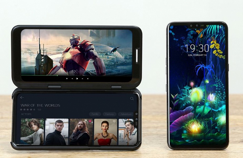 LG V50 ThinQ 5G оказался дешевле Samsung Galaxy S10 5G - 1 LG V50 ThinQ 5G оказался дешевле Samsung Galaxy S10 5G