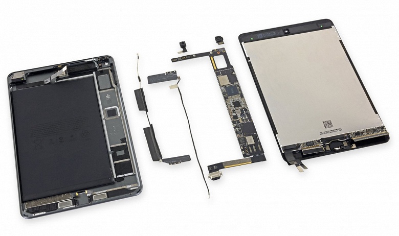Планшет iPad mini нового поколения всё так же практически неремонтопригоден - 2 Планшет iPad mini нового поколения всё так же практически неремонтопригоден