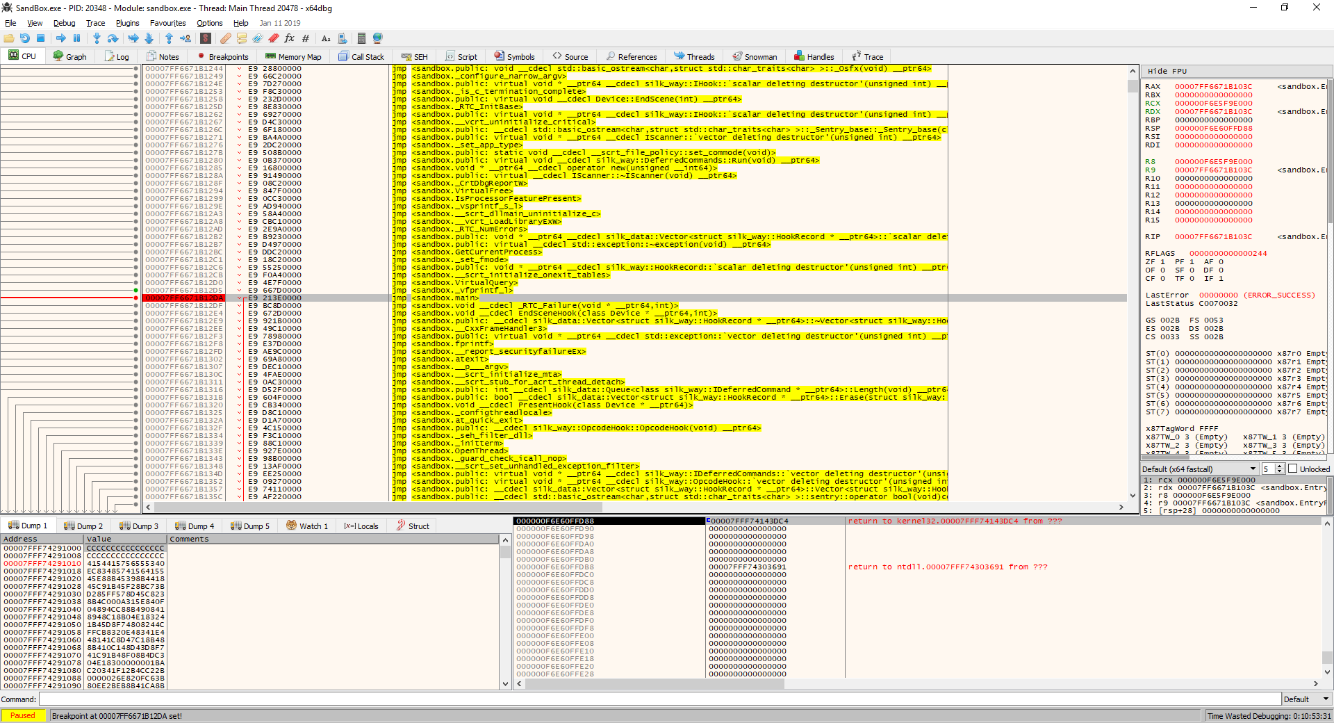 Визуализация времени возрождения Рошана - 13
