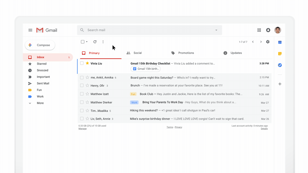 Gmail исполнилось 15 лет - 6 Gmail исполнилось 15 лет - 6