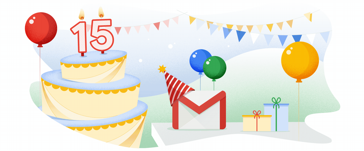 Gmail исполнилось 15 лет - 1