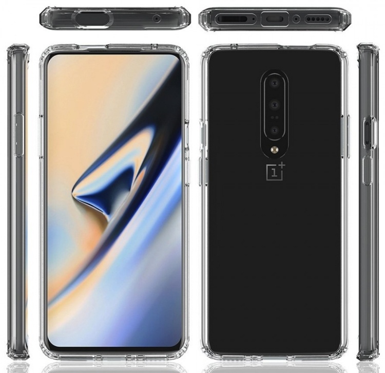 Рендеры защитного чехла раскрыли дизайн смартфона OnePlus 7