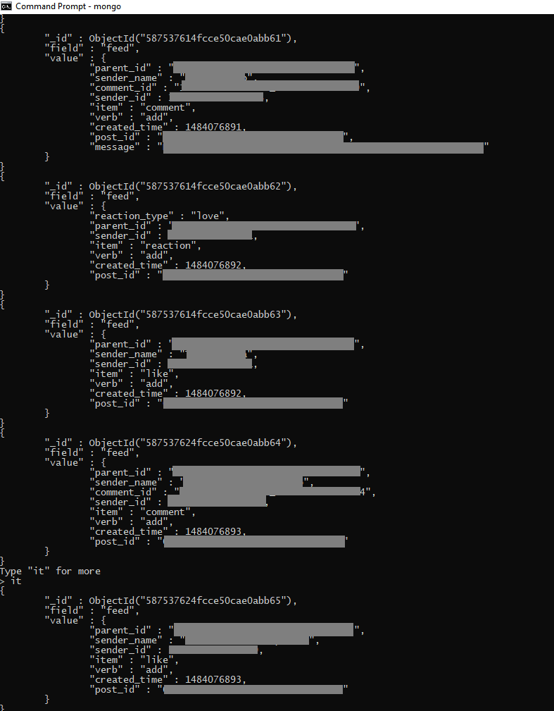 Data redacted.