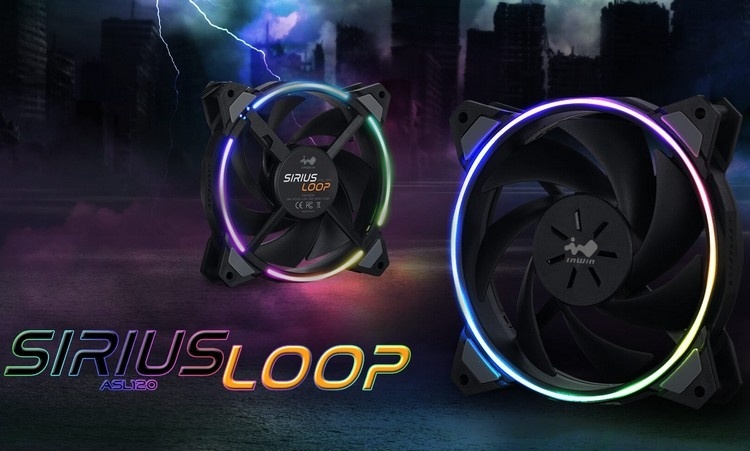 In Win выпустила корпусный вентилятор Sirius Loop ASL120 с настраиваемой RGB-подсветкой