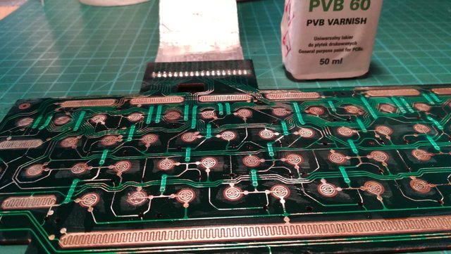 Изготовление реплик отсутствующих клавиш для «резиновой» клавиатуры Commodore 116 - 30