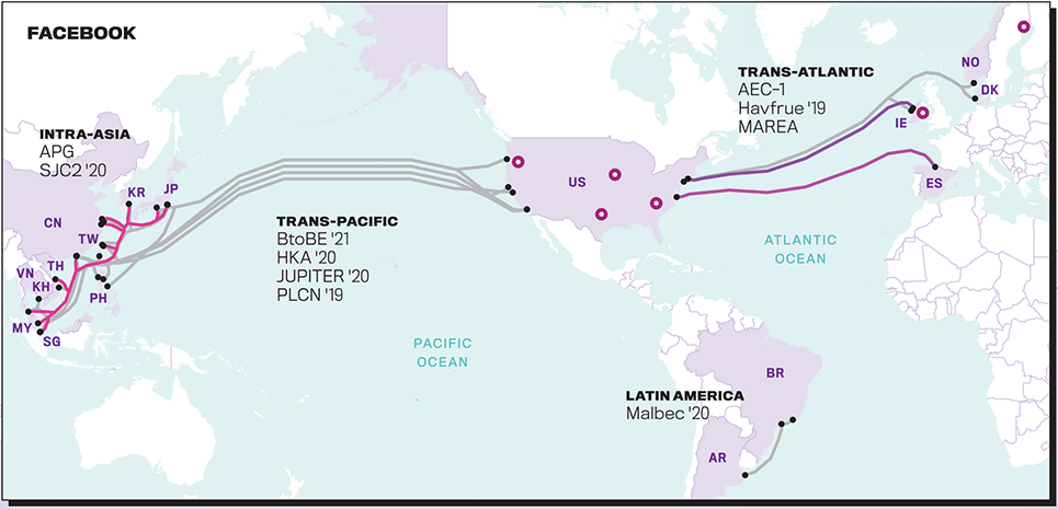 Вести со дна: IT-гиганты начали активно строить собственные подводные магистральные сети - 5