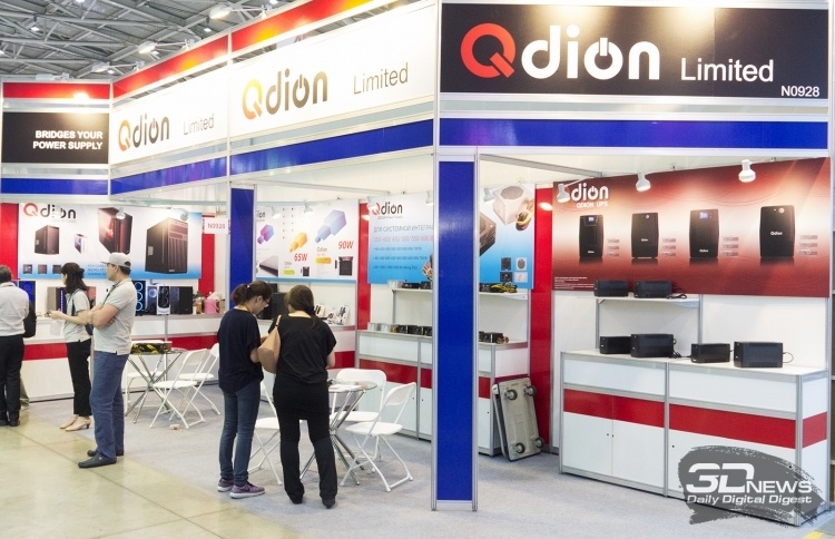 Продукция Qdion будет демонстрироваться на весенней выставке Hong Kong Electronics Fair 2019