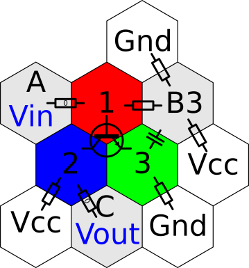 «Сотовая» макетная плата - 1 «Сотовая» макетная плата - 1