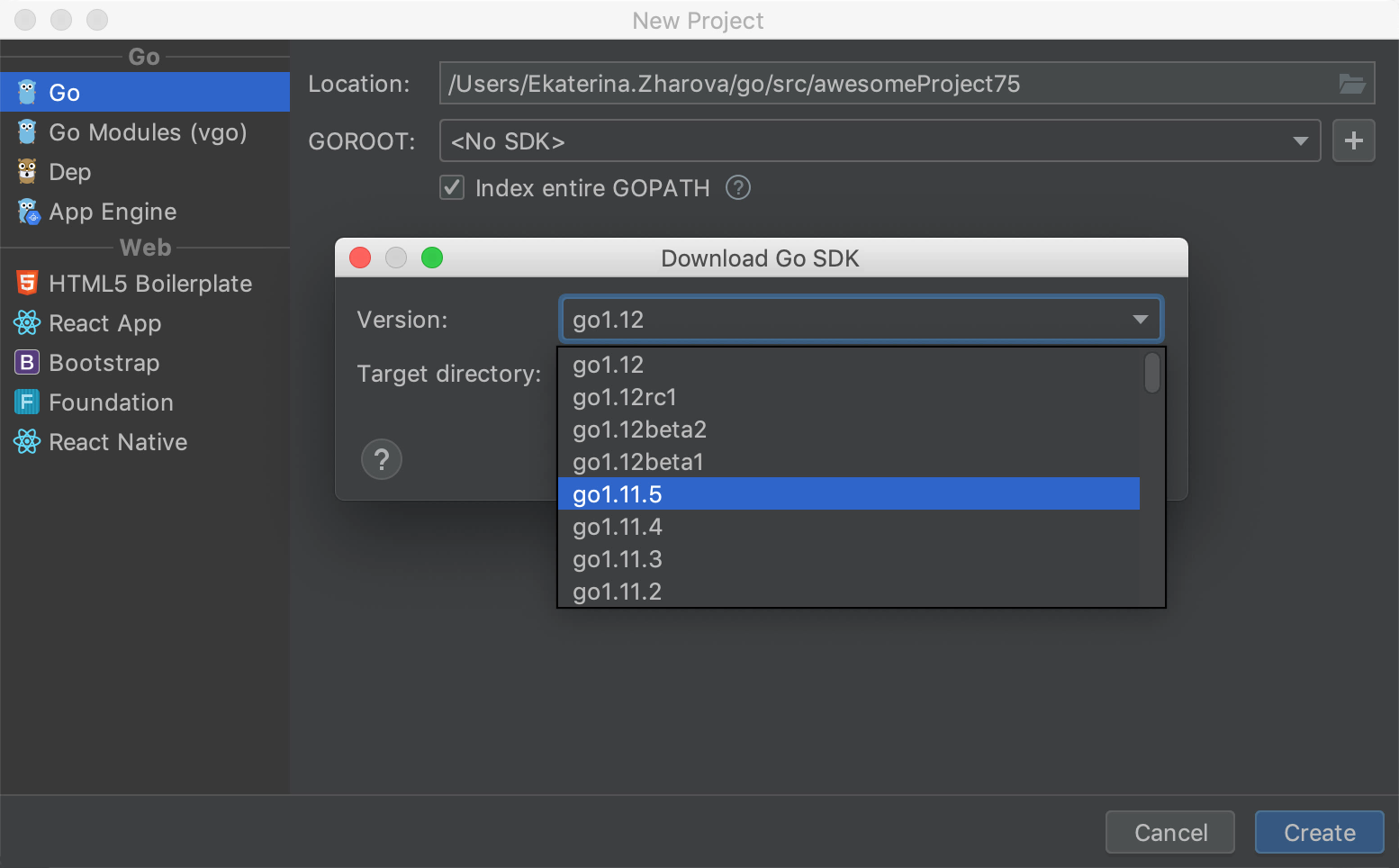 GoLand 2019.1: анализ производительности кода, Smart Step Into, рефакторинг Extract Interface, Nilness Analyzer и другое - 16