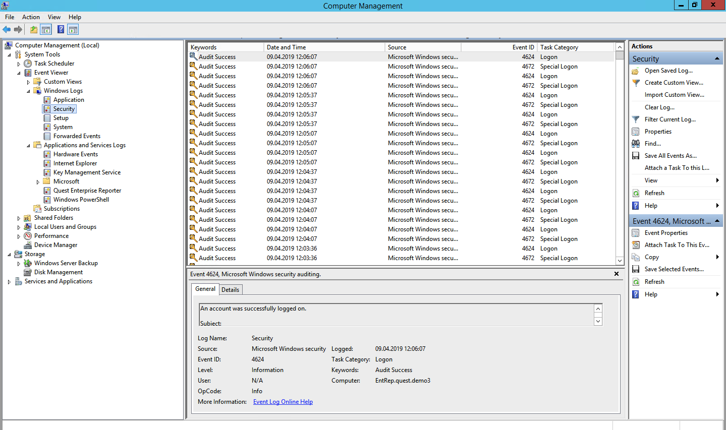 Что полезного можно вытащить из логов рабочей станции на базе ОС Windows - 2 Что полезного можно вытащить из логов рабочей станции на базе ОС Windows - 2