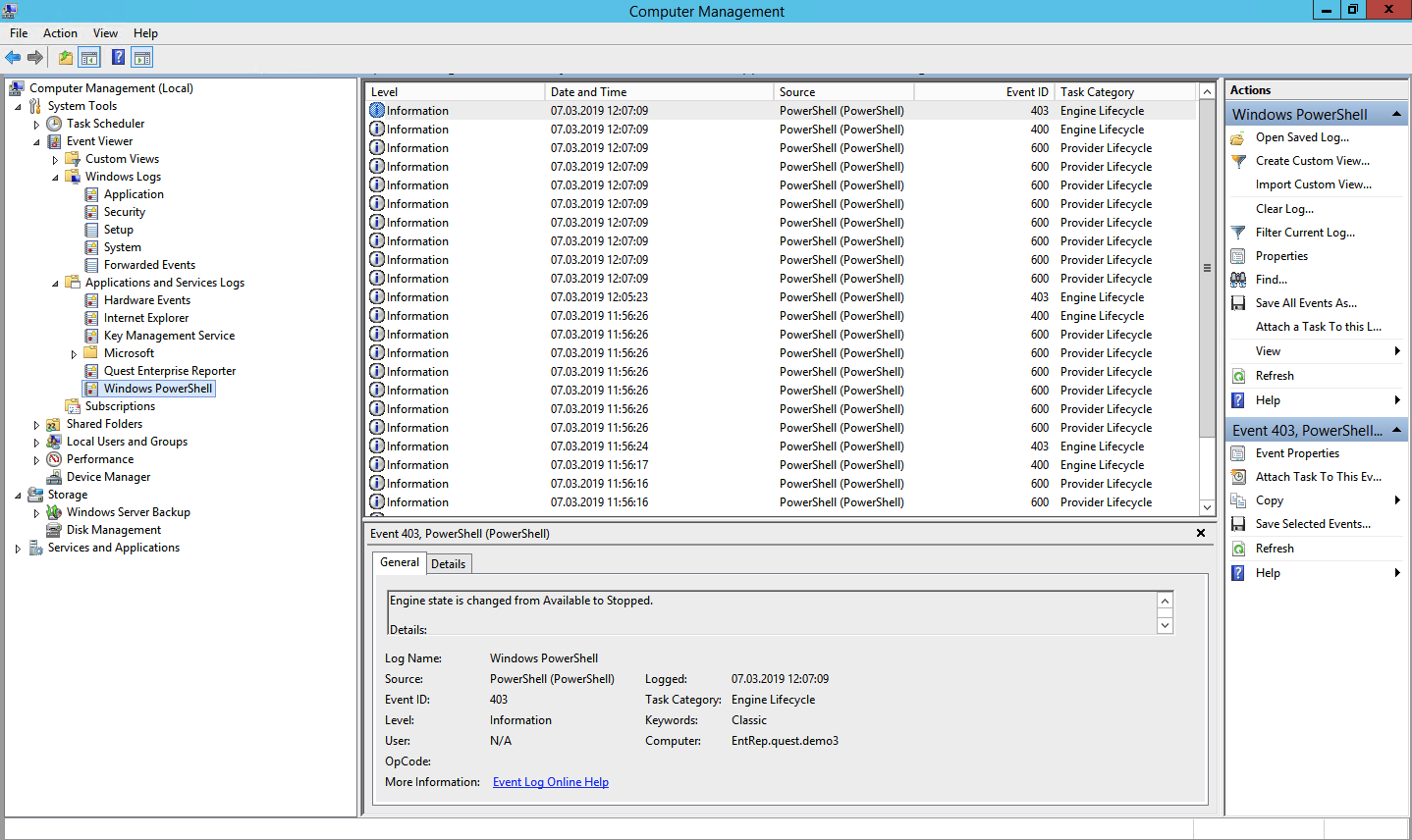 Что полезного можно вытащить из логов рабочей станции на базе ОС Windows - 4 Что полезного можно вытащить из логов рабочей станции на базе ОС Windows - 4