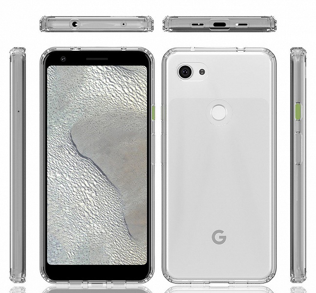 Качественные изображения Google Pixel 3a и Pixel 3a XL в защитных чехлах