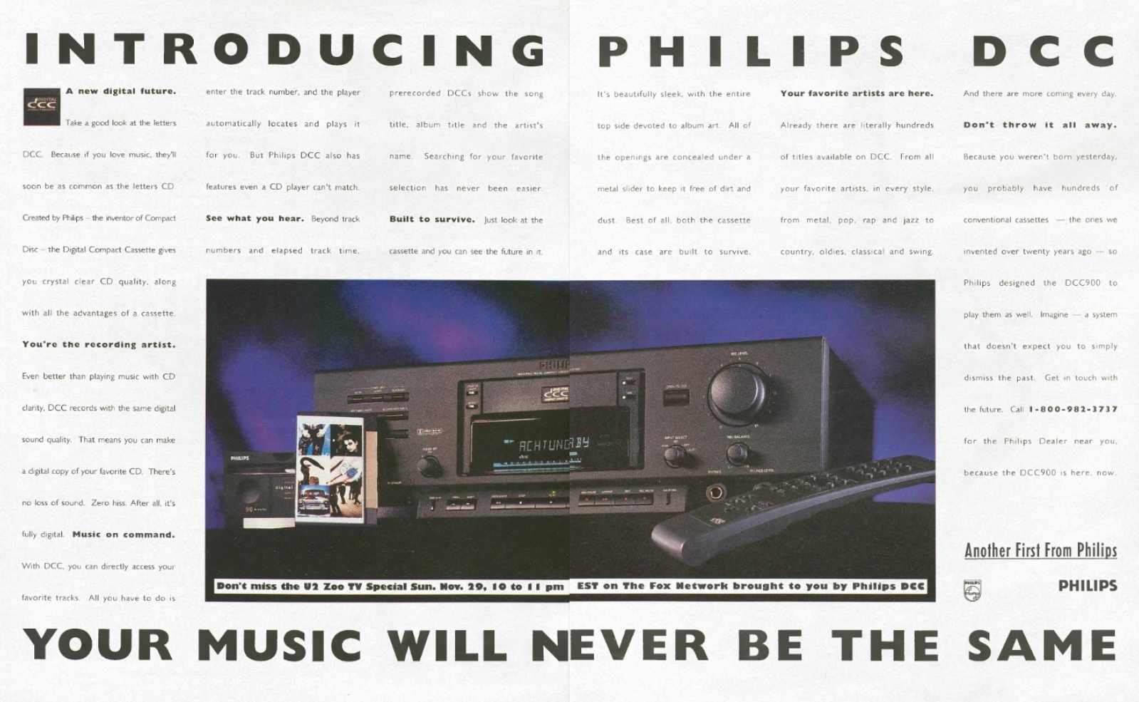 Древности: Philips DCC, кассета-неудачник - 7
