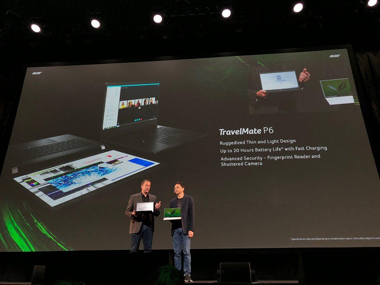 Представлен 14-дюймовый бизнес-ноутбук Acer TravelMate P6: масса 1,1 кг и до 20 часов автономности - 1 Представлен 14-дюймовый бизнес-ноутбук Acer TravelMate P6: масса 1,1 кг и до 20 часов автономности