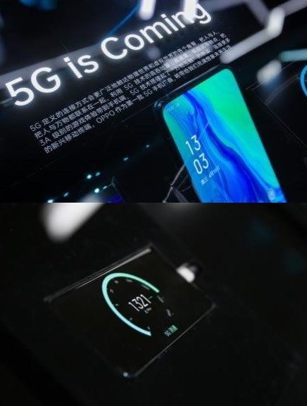 Сила 5G. Смартфон Oppo Reno 5G загрузил фильм объёмом 1 ГБ за 6 секунд