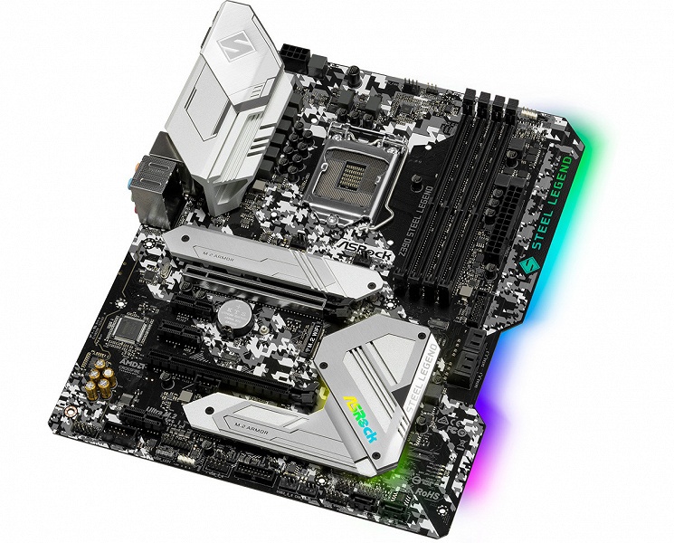 Представлена системная плата ASRock Z390 Steel Legend