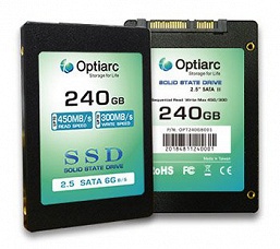 Optiarc выходит на рынок SSD с серией Optiarc VP 