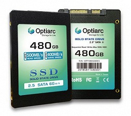 Optiarc выходит на рынок SSD с серией Optiarc VP 