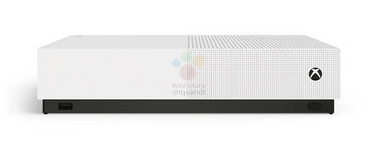 Xbox One S All Digital: Microsoft готовит консоль без привода Blu-ray