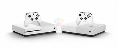 Рассекречена игровая консоль Xbox One S All Digital: за 300 евро и без оптического привода, но с жестким диском на 1 ТБ