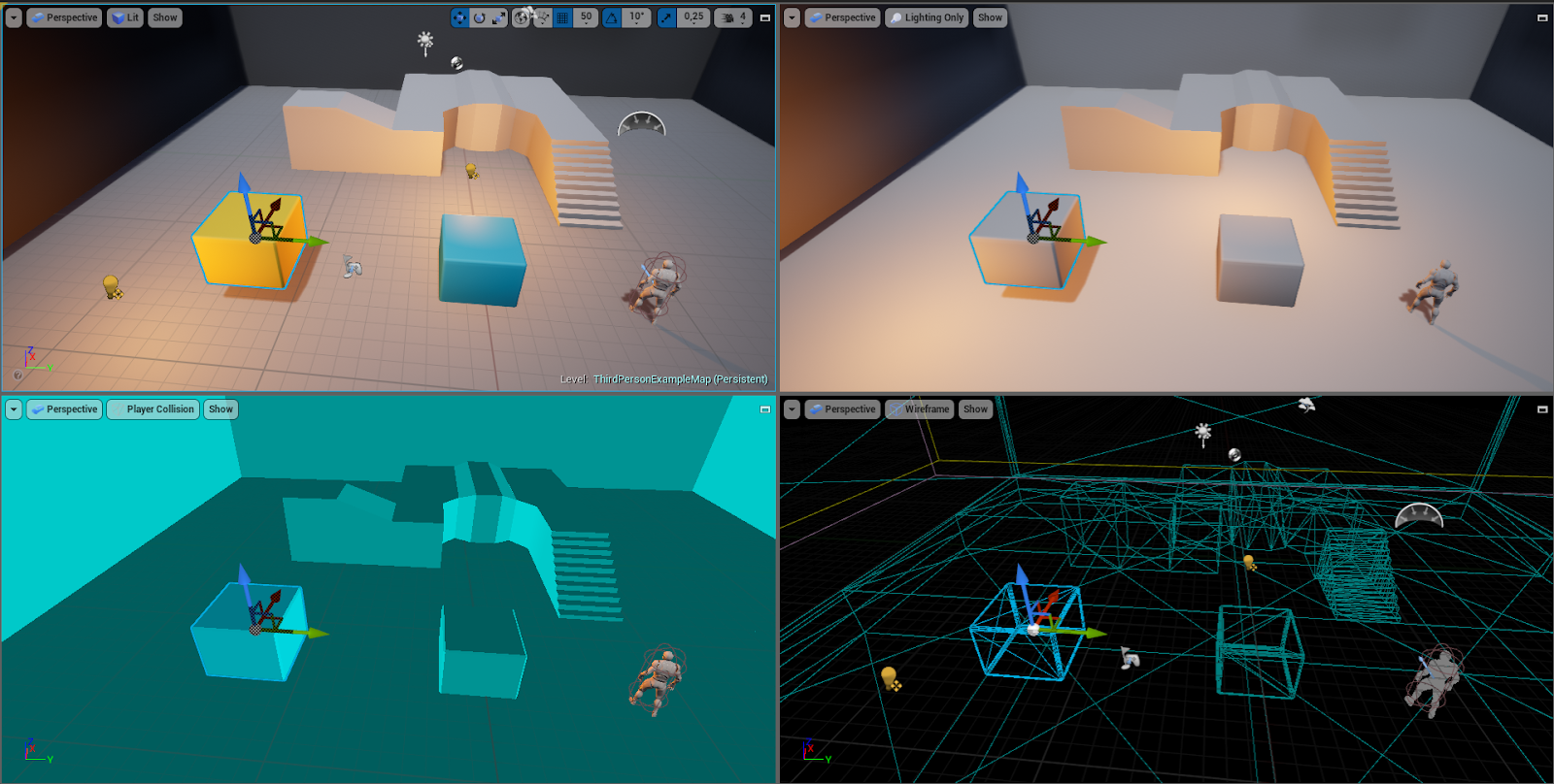 Горячие клавиши Unreal Engine, которые сделают жизнь левел-дизайнера проще - 12 Горячие клавиши Unreal Engine, которые сделают жизнь левел-дизайнера проще - 12