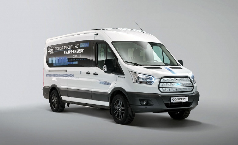 Разработчики концептуального электромобиля Ford Transit Smart Energy нашли новый подход к увеличению пробега без подзарядки