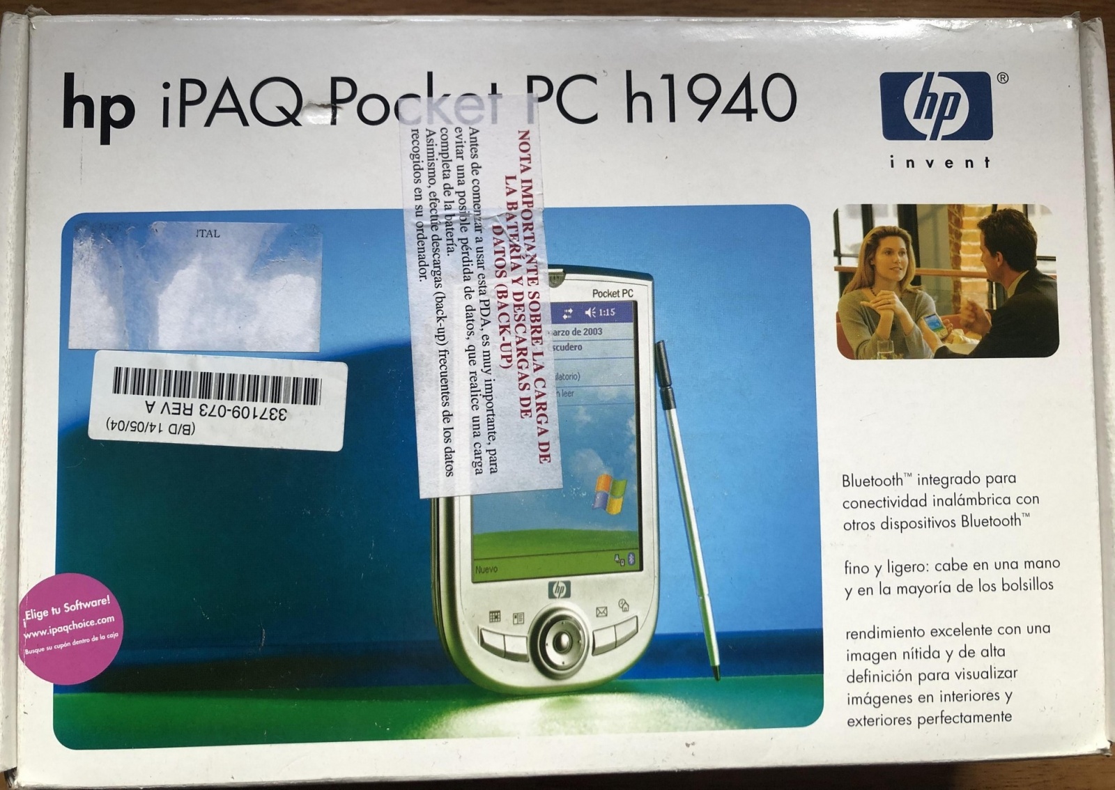 Капсула времени: HP iPaq h1940 «из коробки». На что годится КПК из 2000-х - 2