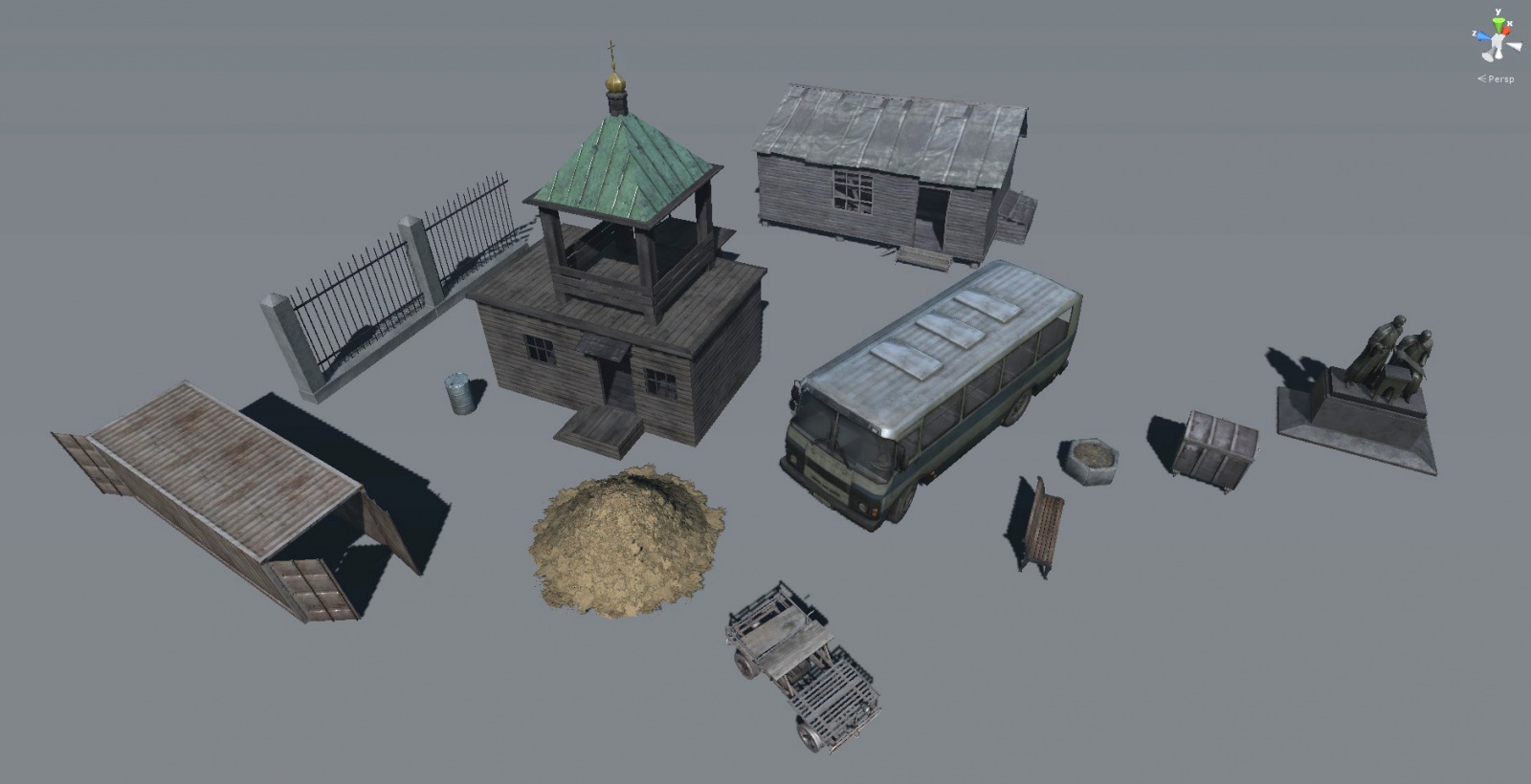 Создание игры «35ММ». Постапокалипсис в России - 13 Создание игры «35ММ». Постапокалипсис в России - 13