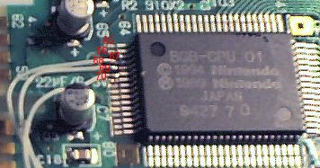 Установка разъёма для кабеля связи в Super Game Boy - 8