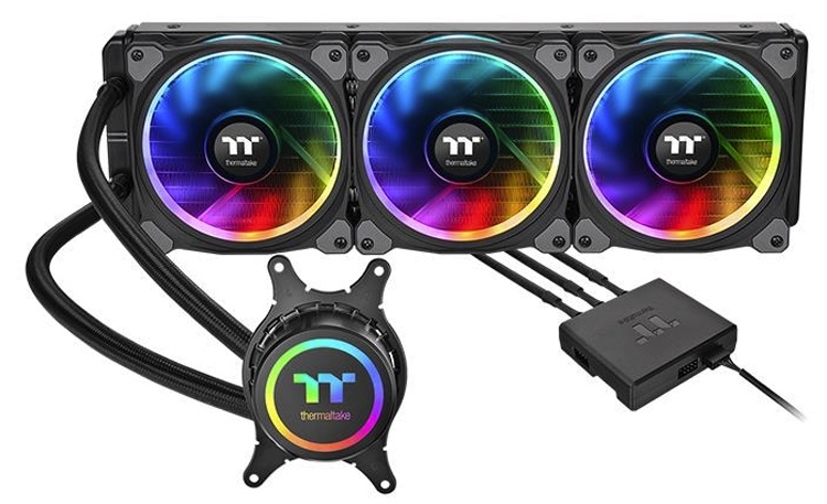 СЖО Thermaltake Floe Riing RGB 360 TR4 Edition рассчитана на процессоры AMD