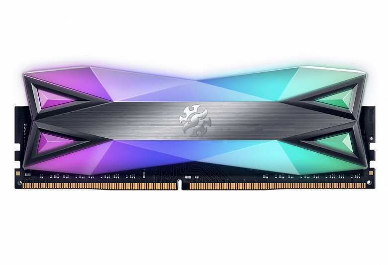 Модули памяти Adata XPG Spectrix D60G DDR4 украшены «самой большой подсветкой»