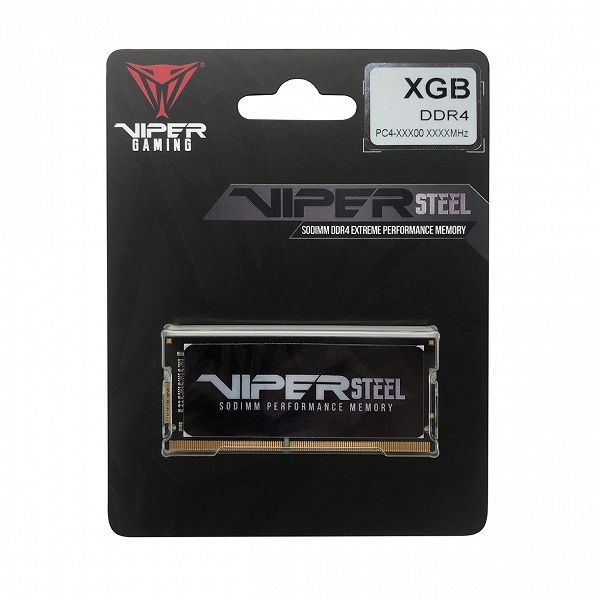 Модули памяти Viper Steel DDR4 SODIMM продаются по одному - 1 Модули памяти Viper Steel DDR4 SODIMM продаются по одному