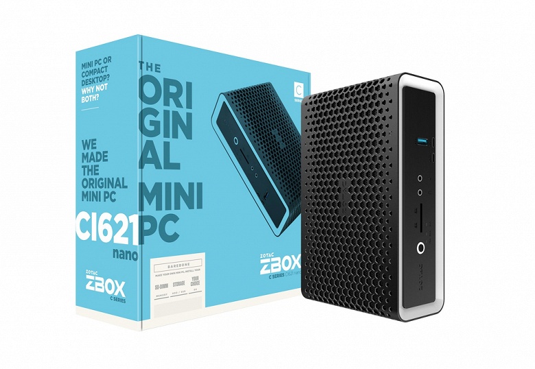 Мини-ПК ZBox CI621 пополнил каталог Zotac