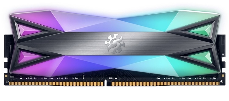 Модули памяти XPG Spectrix D60G DDR4 оснащены оригинальной RGB-подсветкой