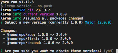 Создаем монорепозиторий с помощью lerna & yarn workspaces - 8 image