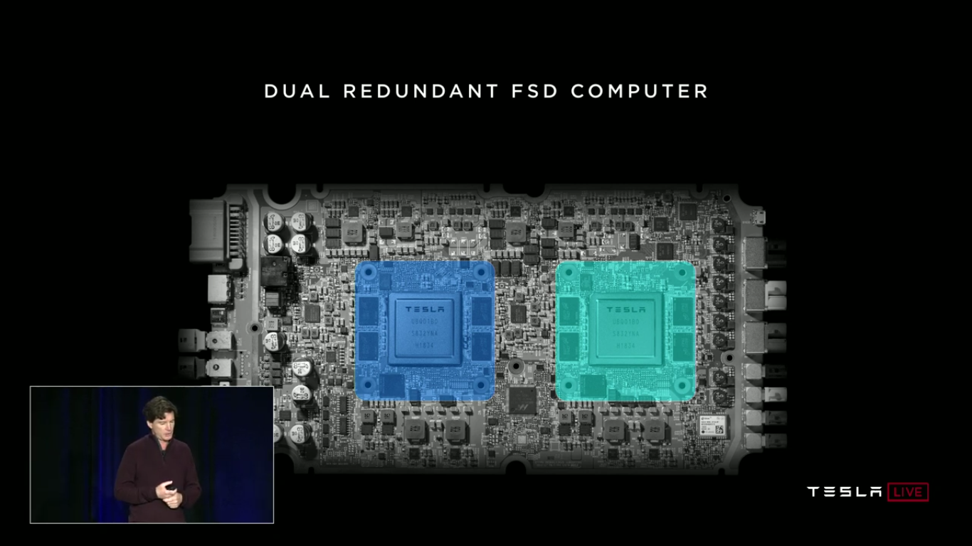 Tesla Autonomy Investor Day: новый компьютер Tesla FSDC (Full Self-Driving Computer), полноценный автопилот, роботакси - 30