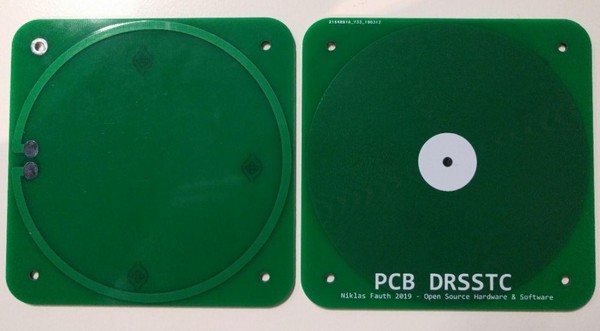 Снова трансформатор Теслы с печатными катушками, на этот раз сложный и с MIDI - 7 Снова трансформатор Теслы с печатными катушками, на этот раз сложный и с MIDI - 7