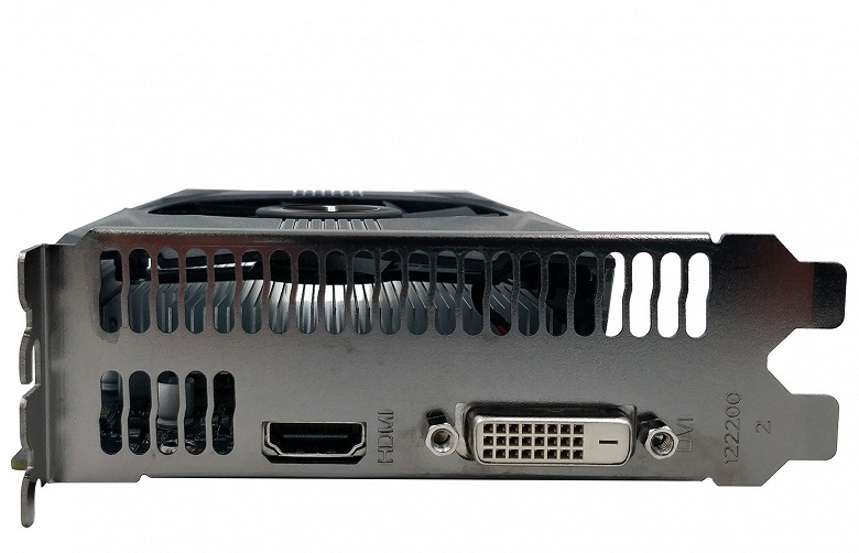 3D-карта Manli GeForce GTX 1650 получила всего два видеовыхода - 2 3D-карта Manli GeForce GTX 1650 получила всего два видеовыхода