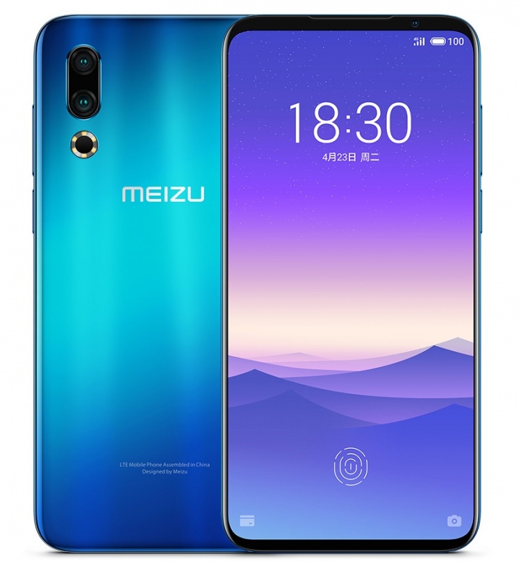 Meizu 16s: флагман с тонкими рамками, отсутствием вырезов и ёмкой батареей