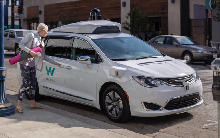 Waymo испытывает новый лидар