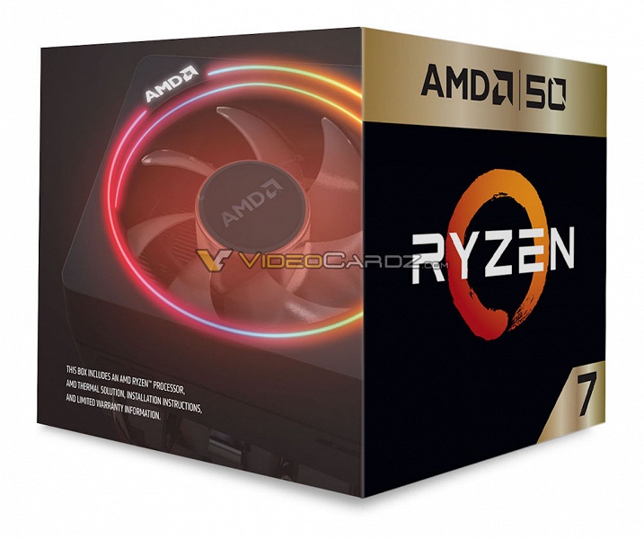 Фото дня: юбилейный процессор Ryzen 7 2700X - 2 Фото дня: юбилейный процессор Ryzen 7 2700X